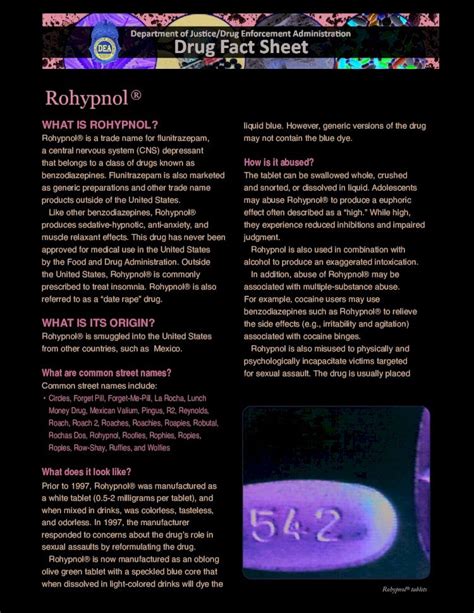 rohypnol fact sheet pdf